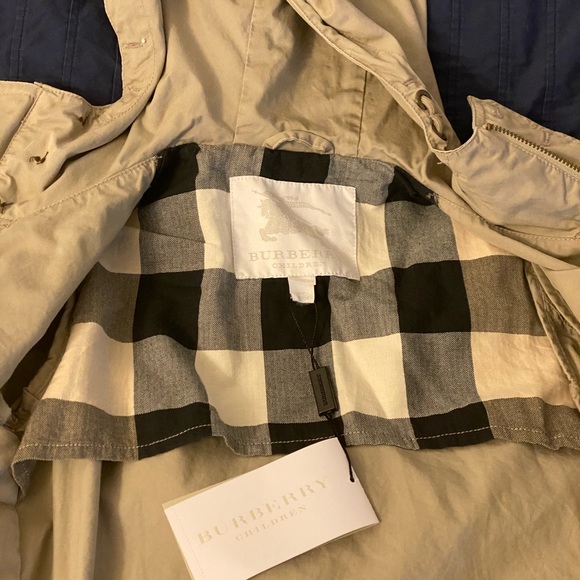 Burberry boys cotton jacket - Picture 7 of 9